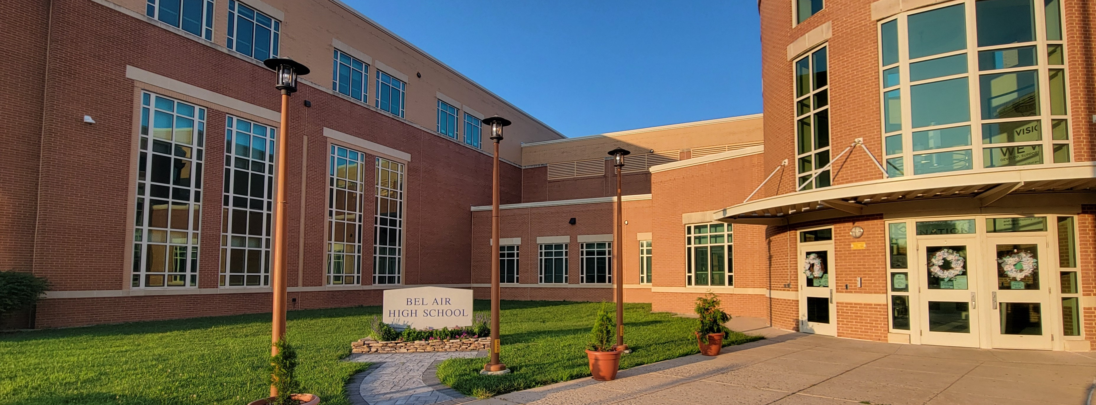 BAHS Main Entrance