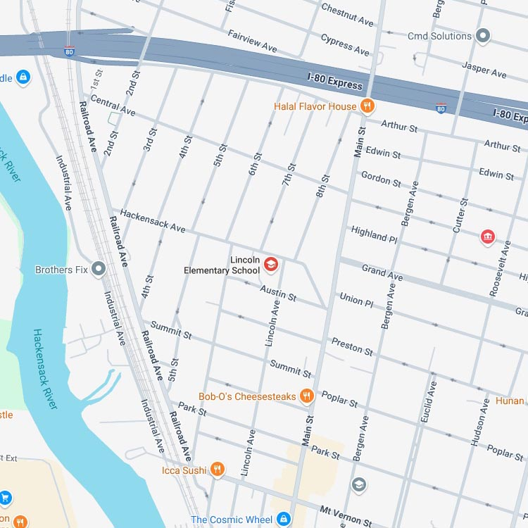 Lincoln Map