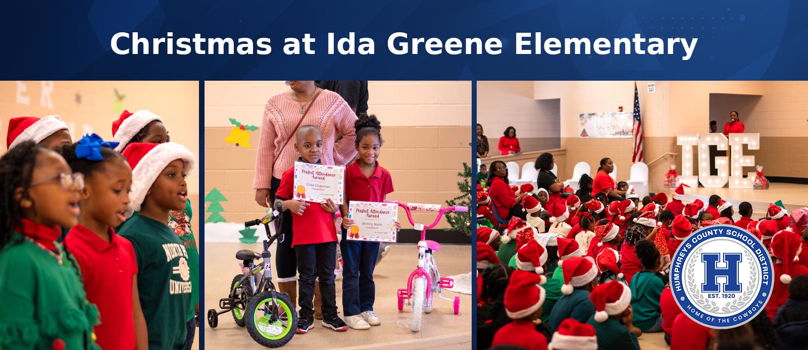 Christmas at Ida Greene Elementary