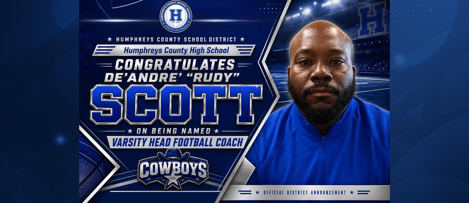 Scott named head coach