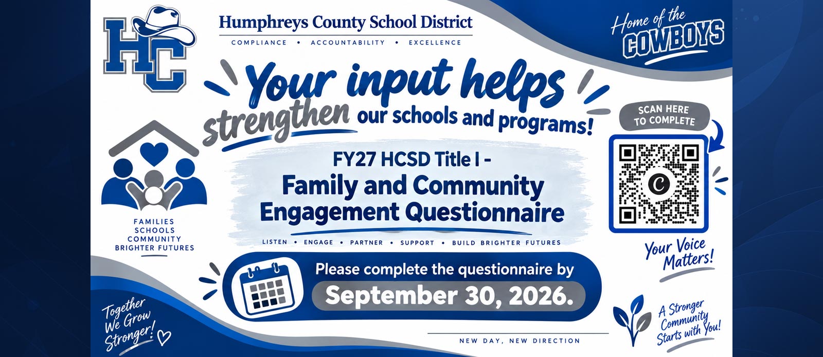 Your input helps