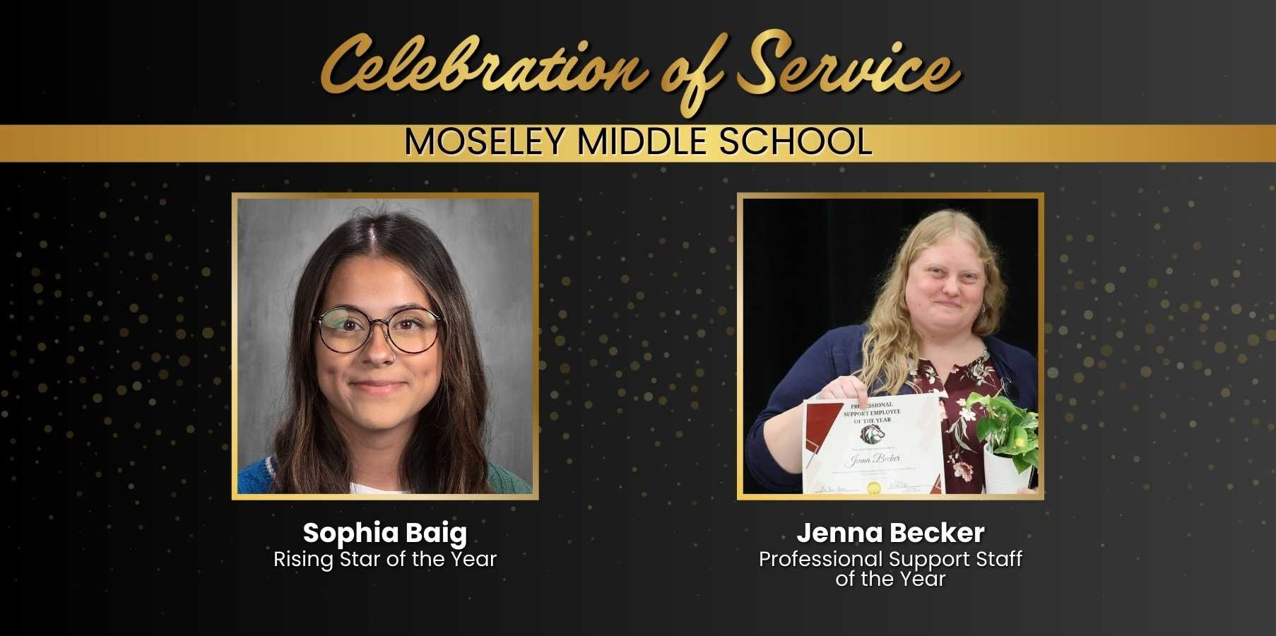 Moseley Celebration of Service winners
