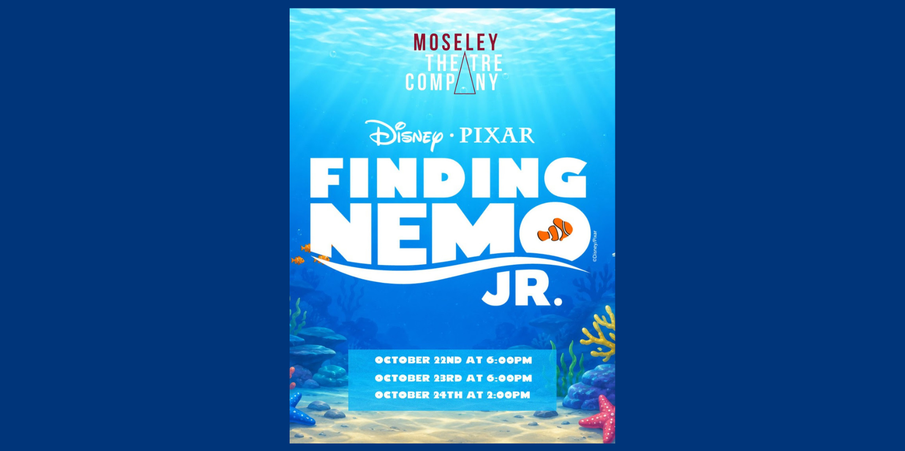 Moseley Theatre Company Finding Nemo Jr. 