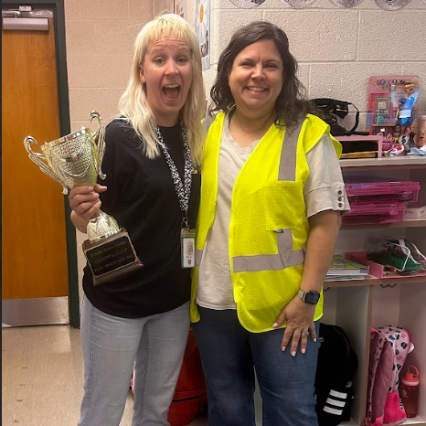 Katie Bear with Sara Cunningham