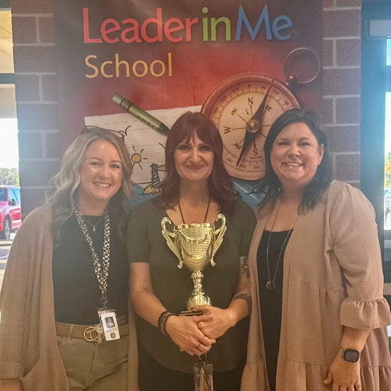 Ms. Gabi Jimerson with Sara Cunningham and Amber Palmore