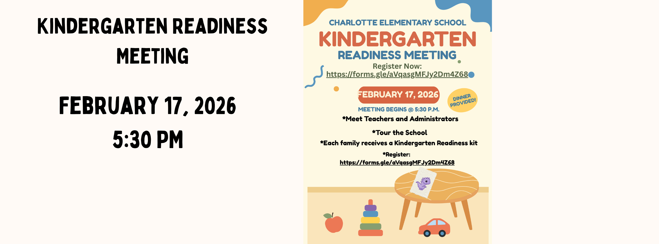 kinder readiness meeting