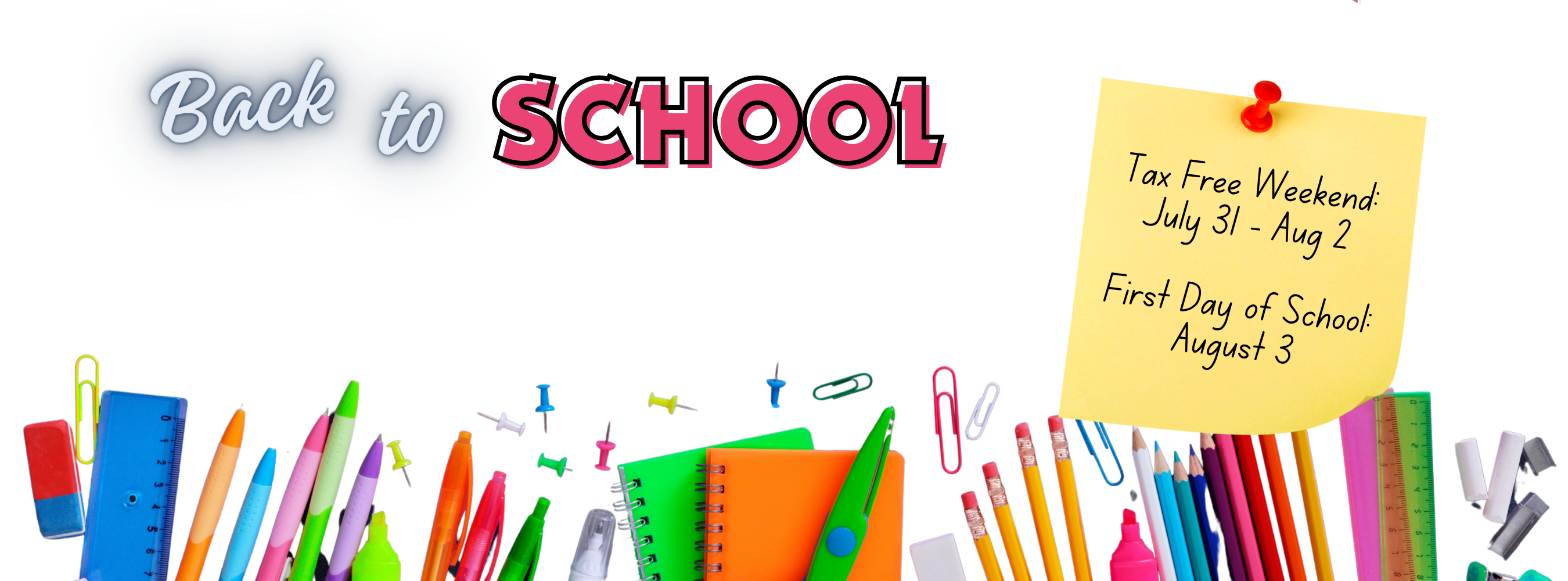School Supply Lists  2026-2027