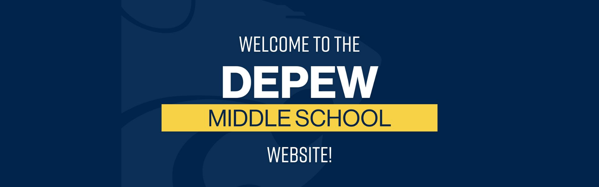 Welcome to the Depew Middle School Website