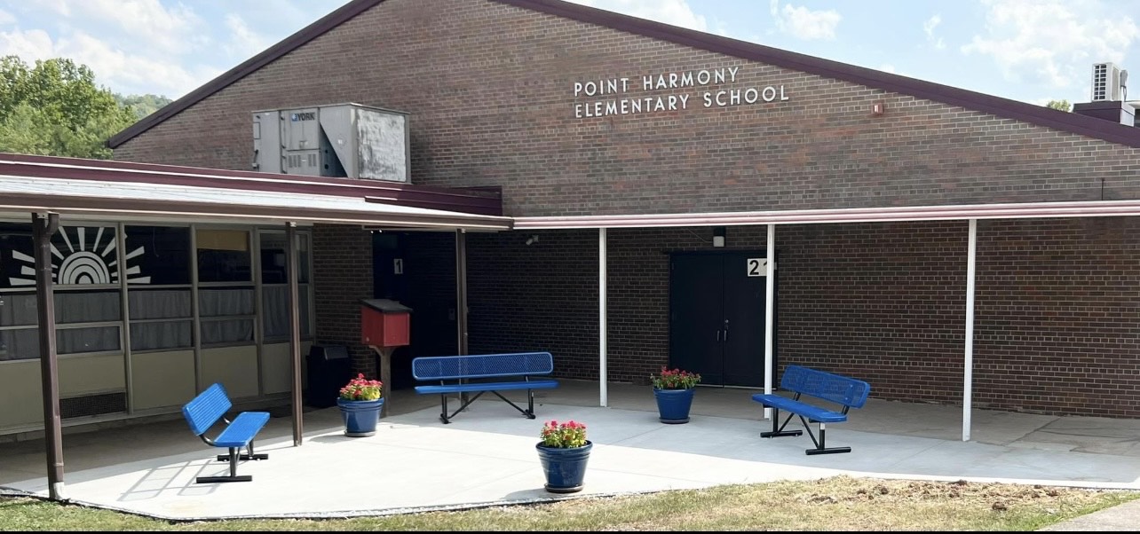 Front of school