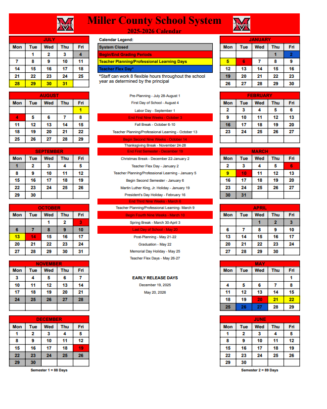 25-26 calendar