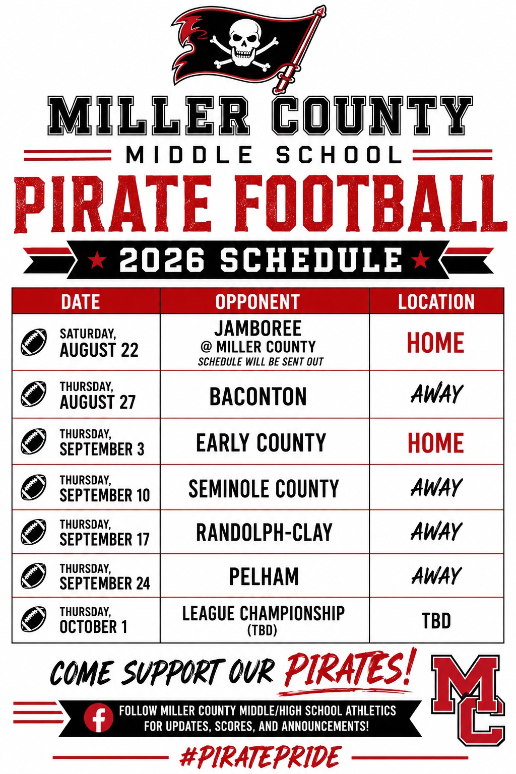 MS football