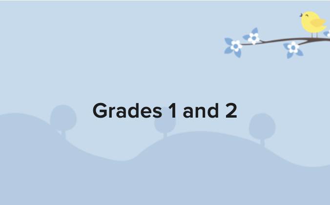 Grades 1 and 2