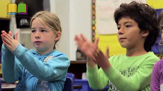 Kids doing sign language