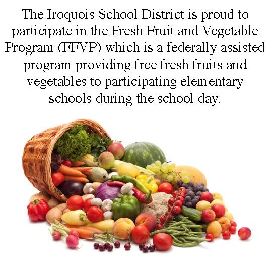 Fresh Fruit and Vegetable Program sign
