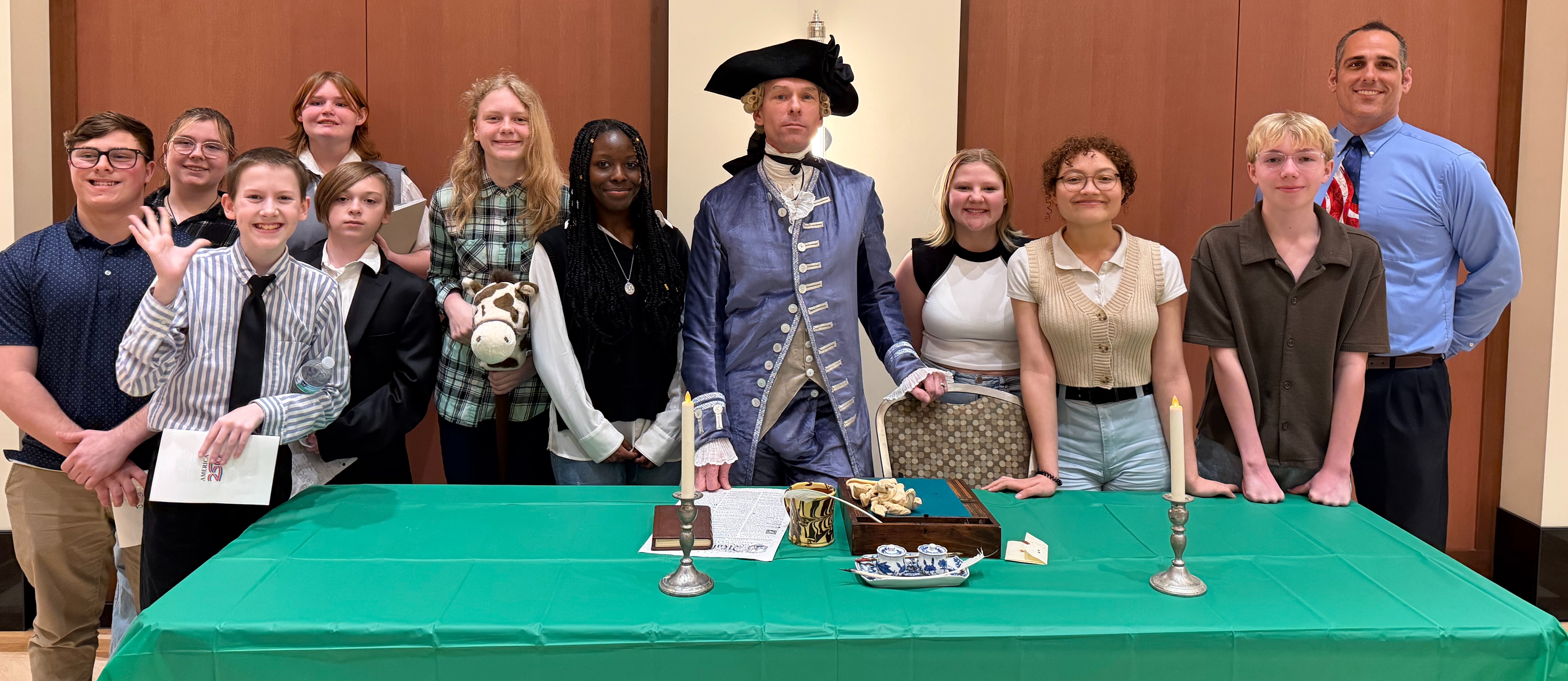 Reenactment of the Second Continental Congress