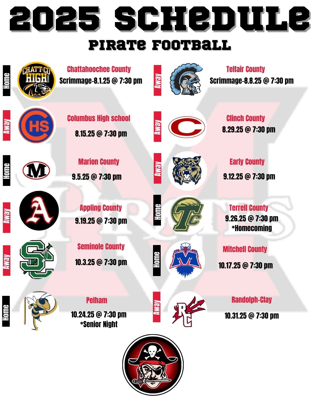 football schedule
