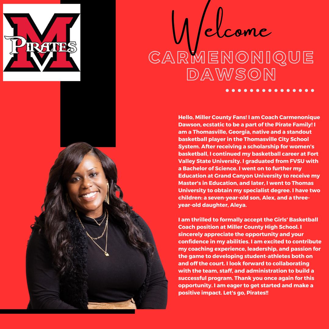 welcome Coach Dawson
