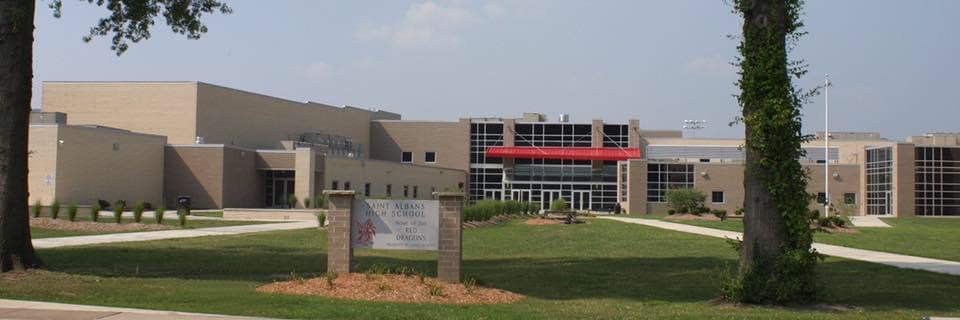 Front of SAHS Campus
