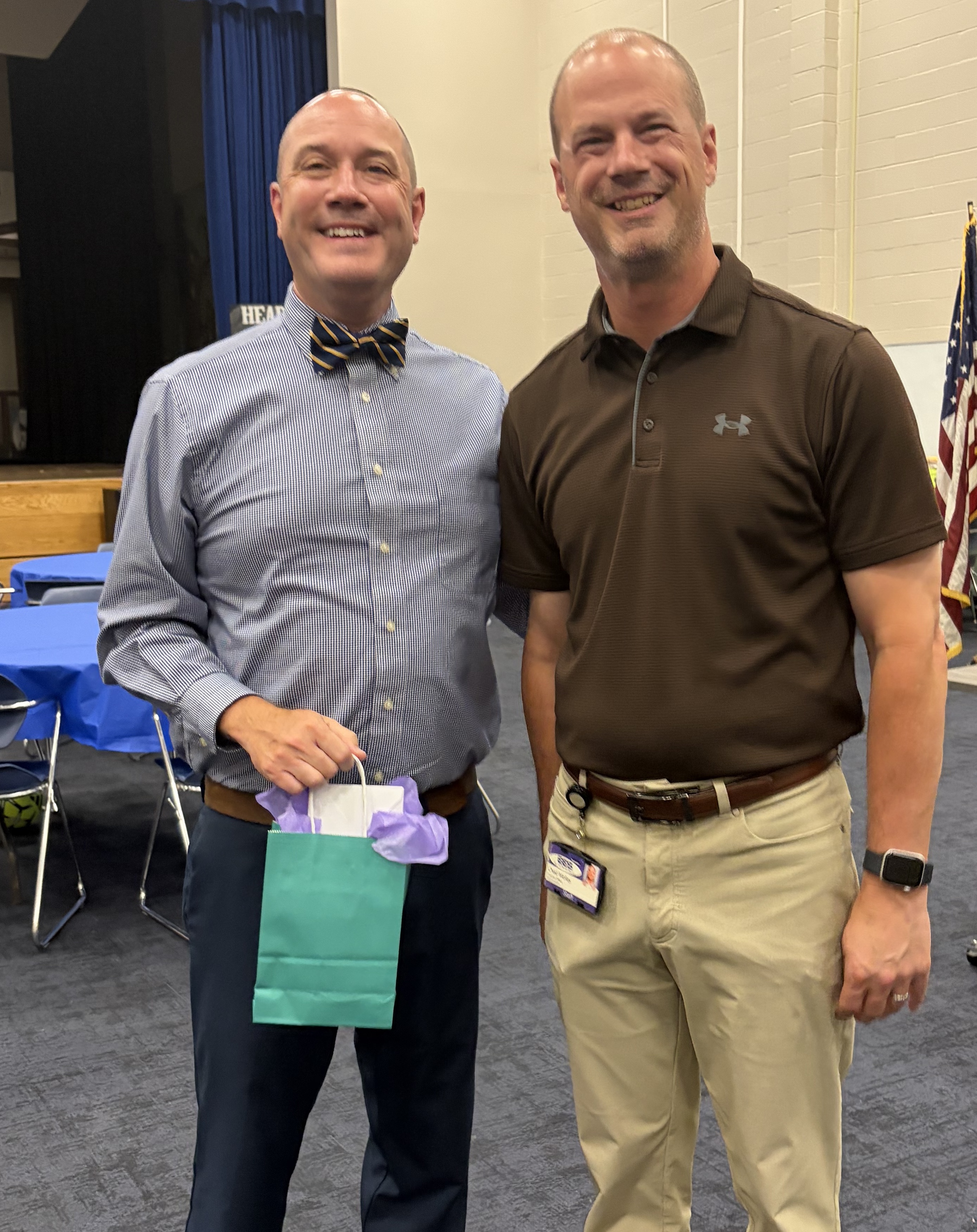 Mr. Neace with Mr. Molley