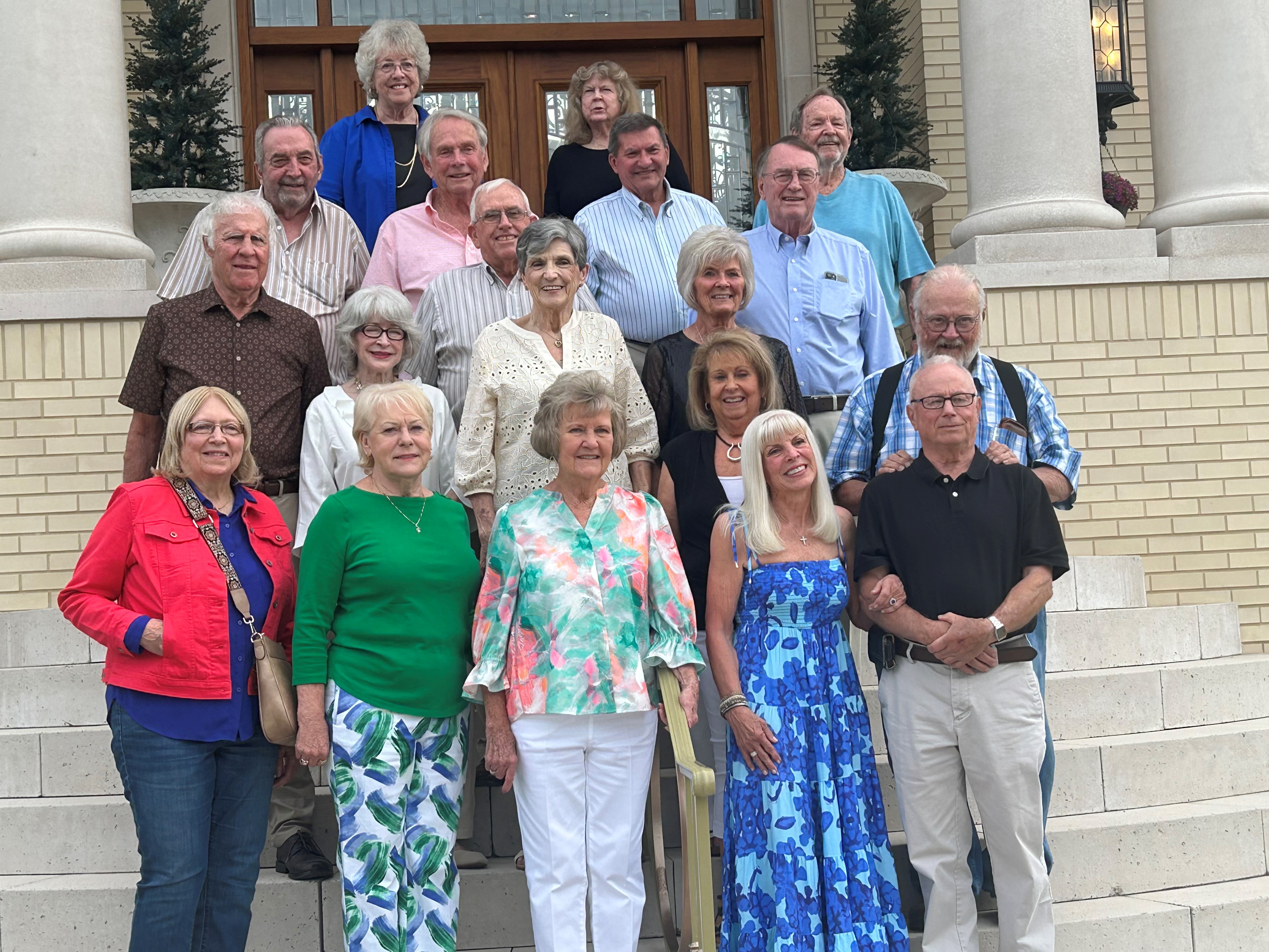 Group photo of old friends