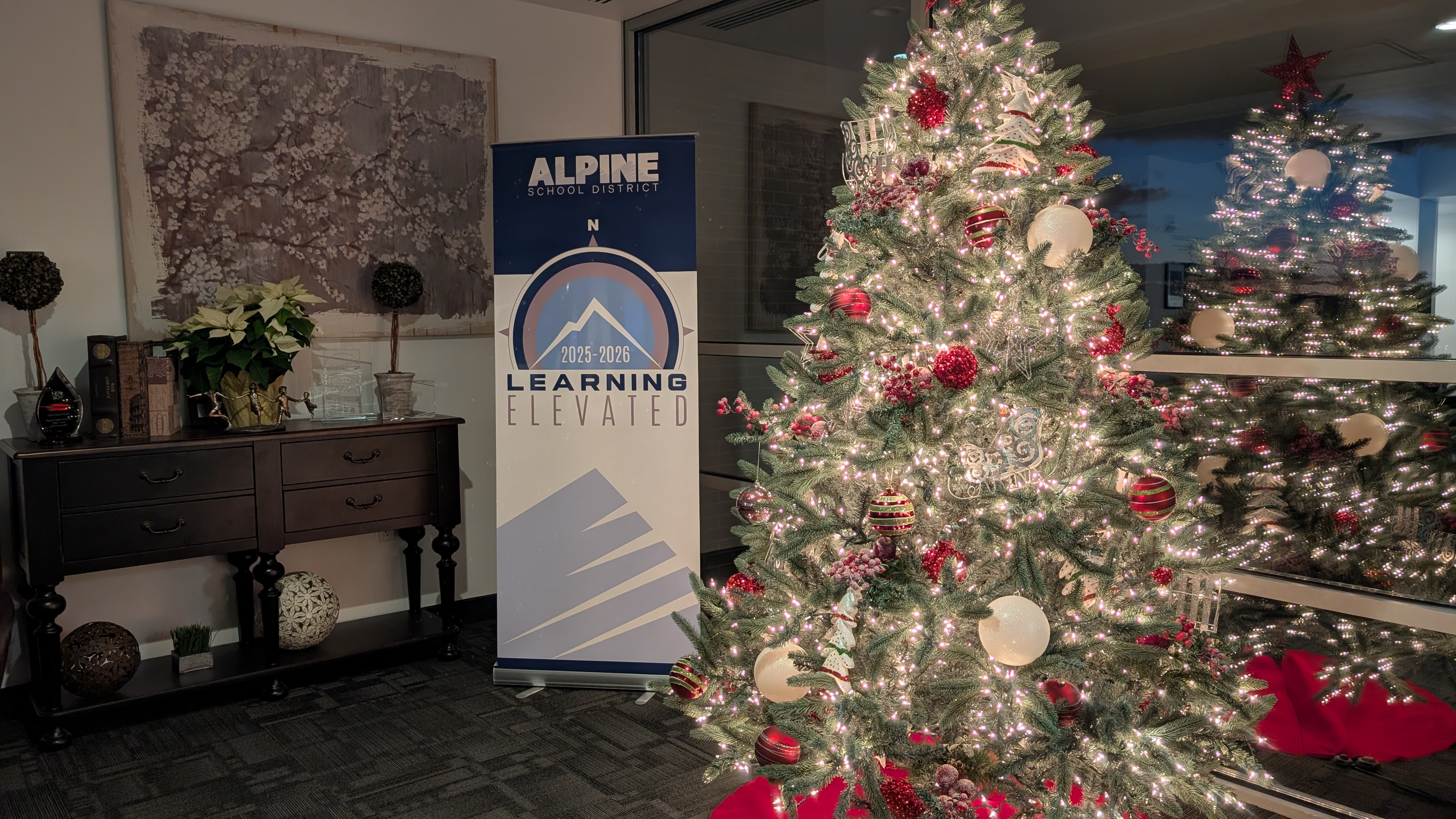 christmas tree at ASD