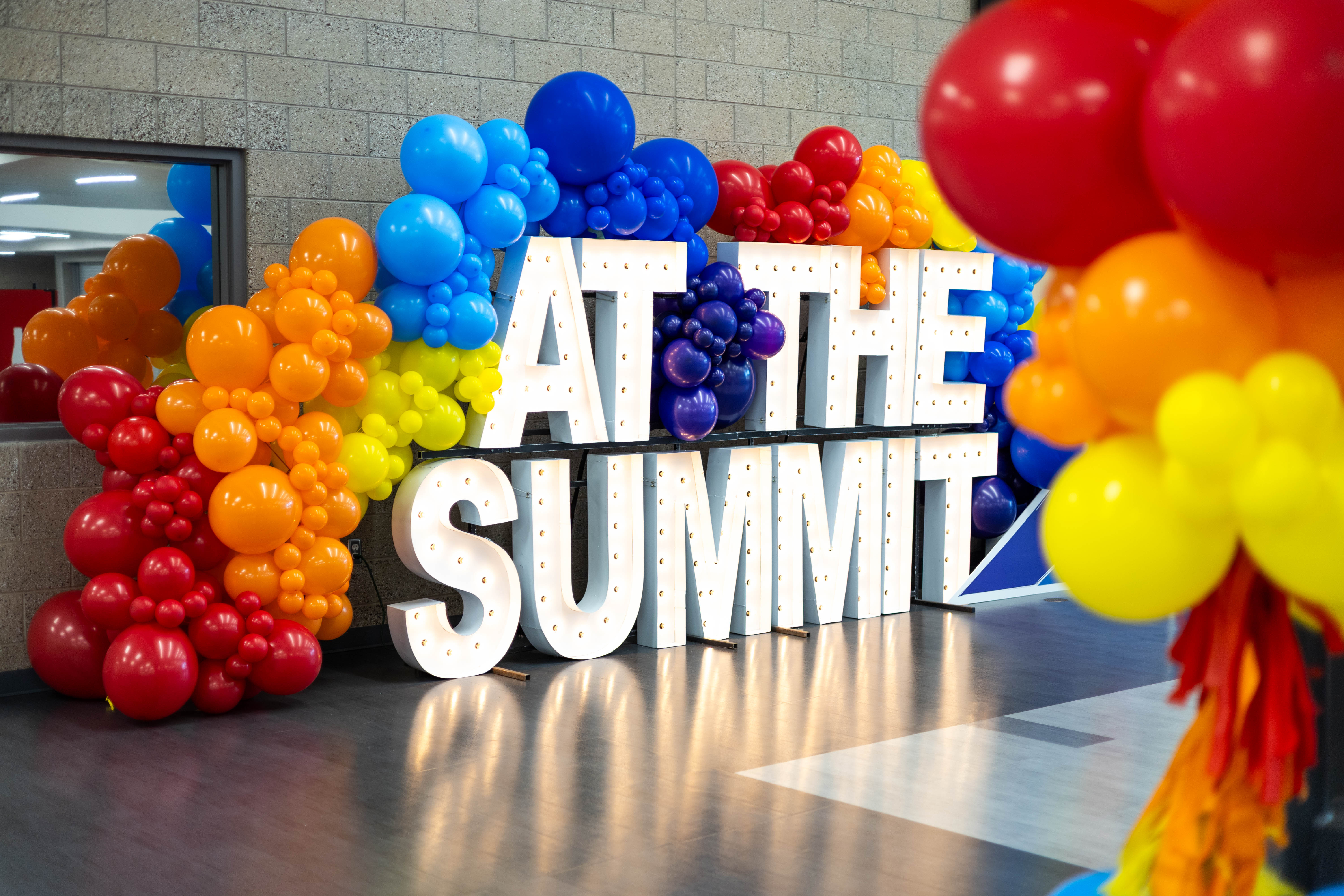at the summit display