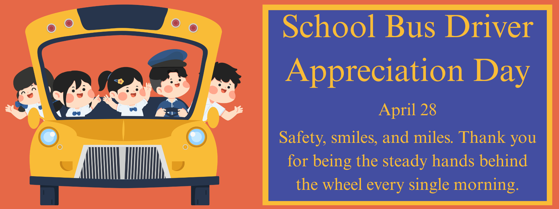 School Bus Driver Appreciation Day
