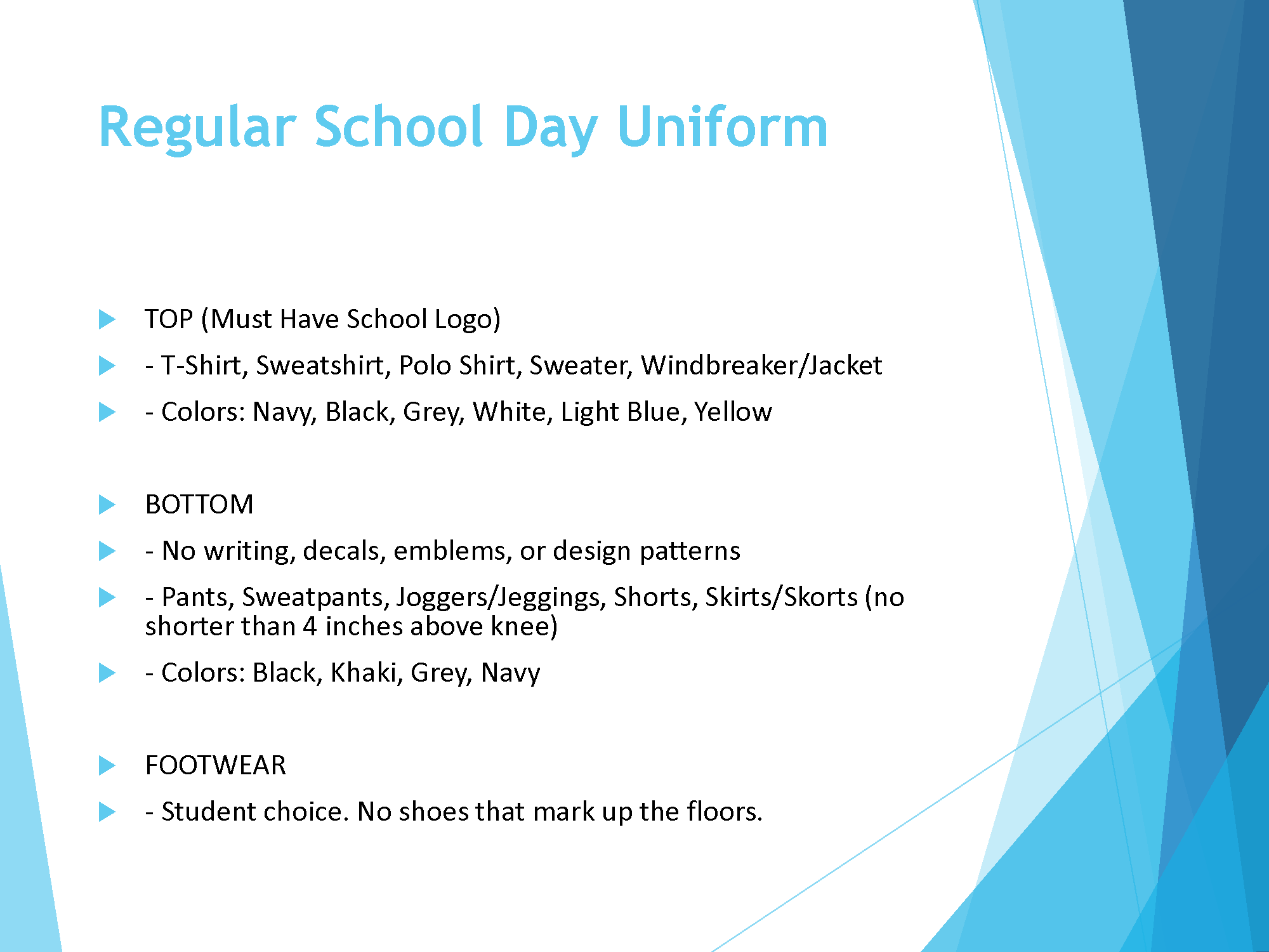 ACHS Dress Code presentation page2
