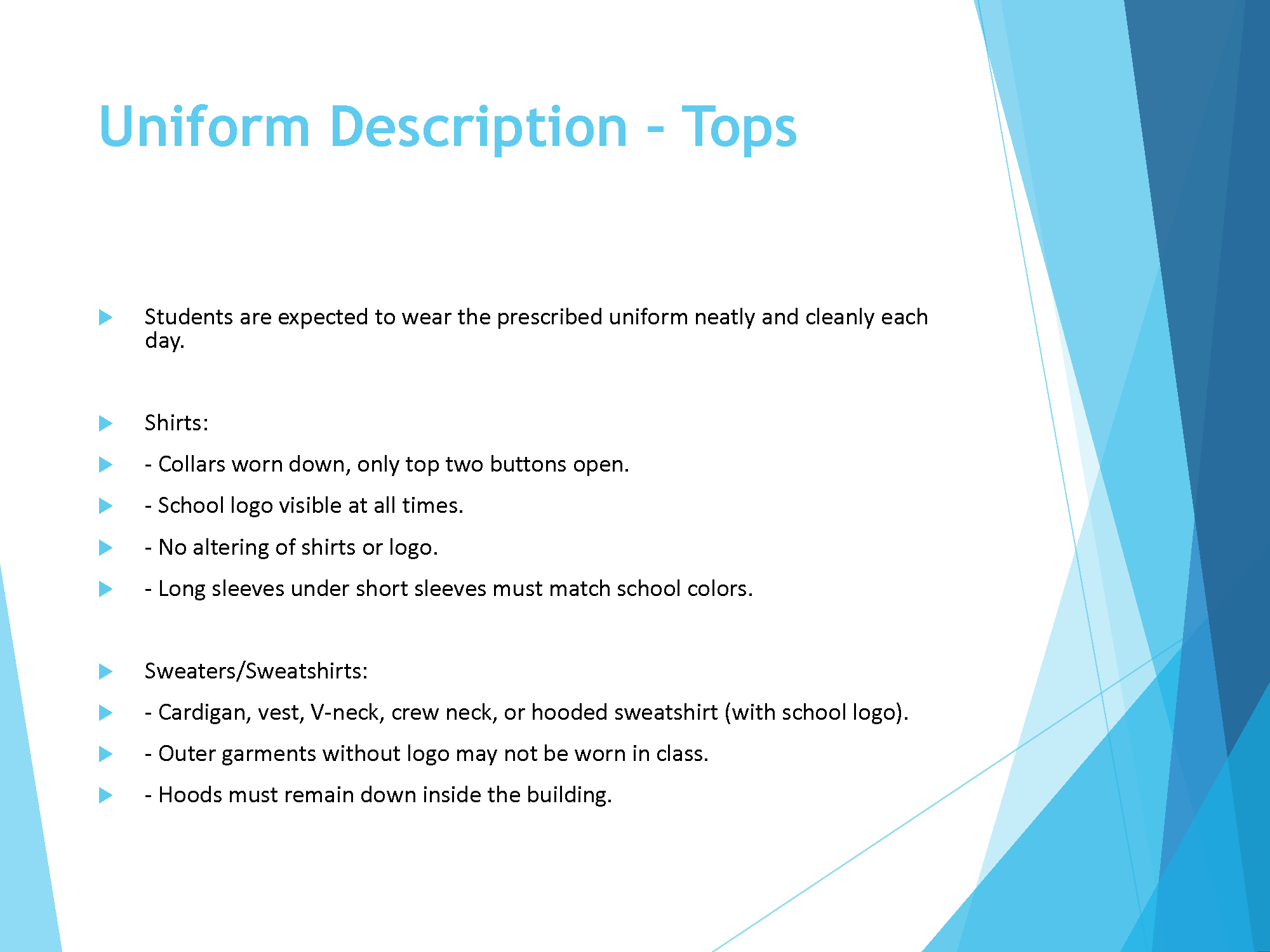 ACHS Dress Code presentation page3