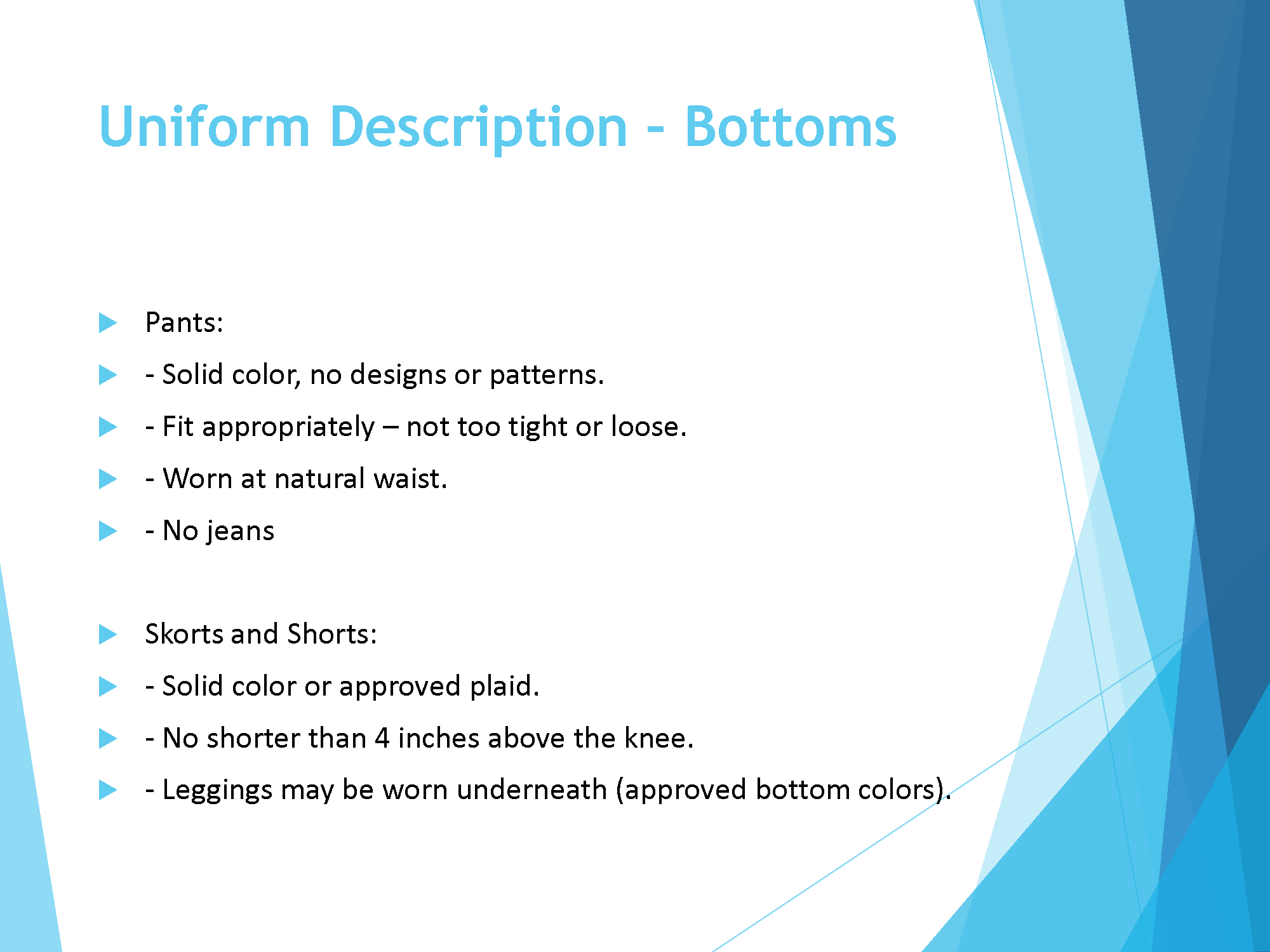 ACHS Dress Code presentation page4