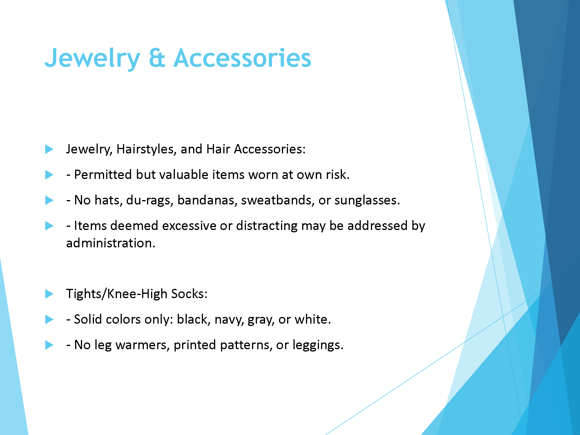 ACHS Dress Code presentation page5