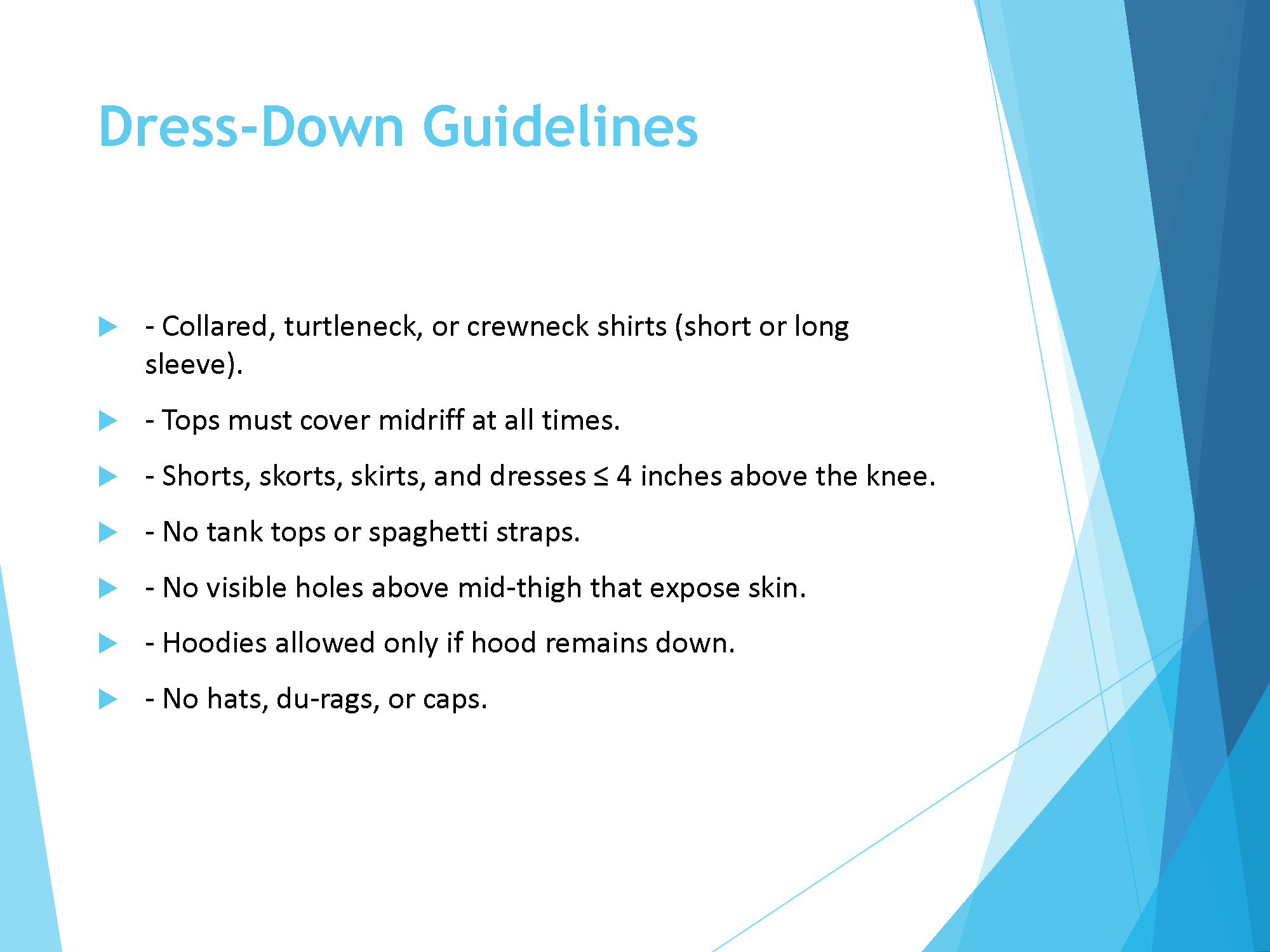 ACHS Dress Code presentation page6