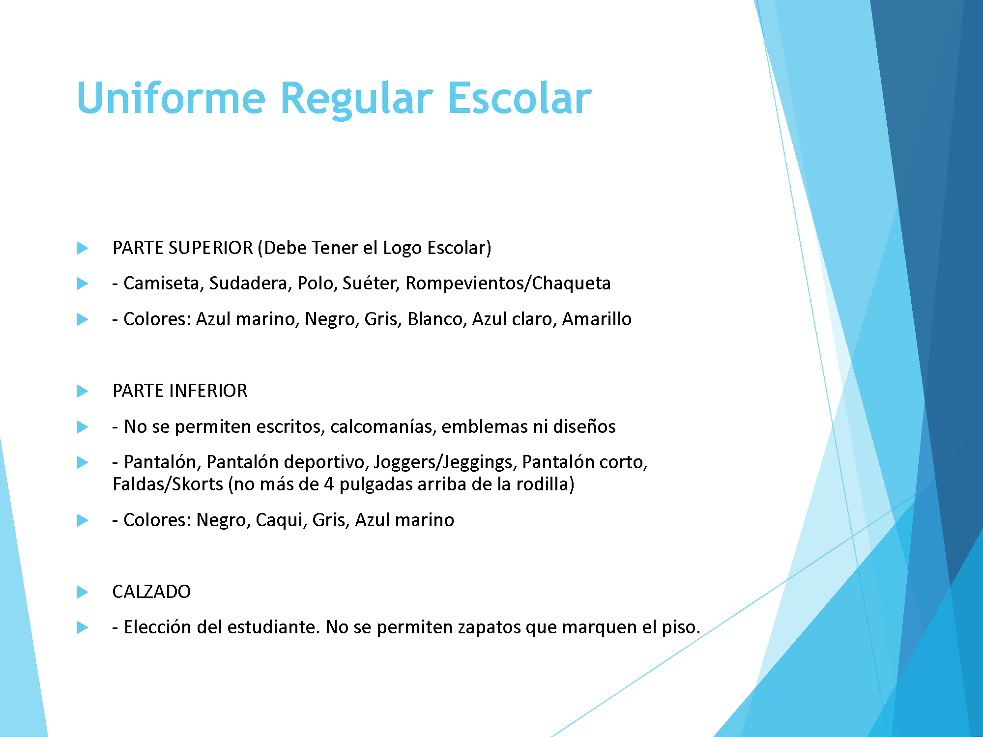 ACHS Dress Code presentation_Spanish2