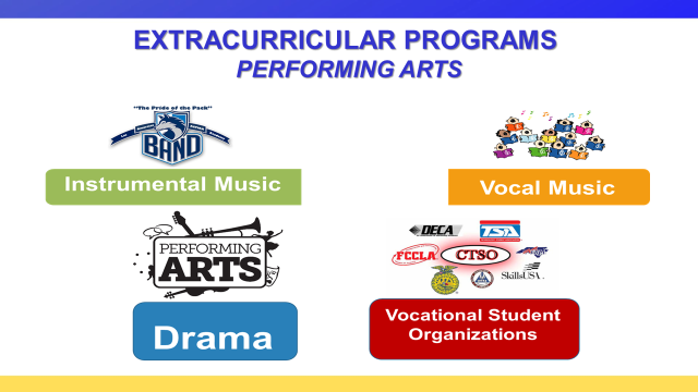 Extracurricular performing arts programs at ACHS