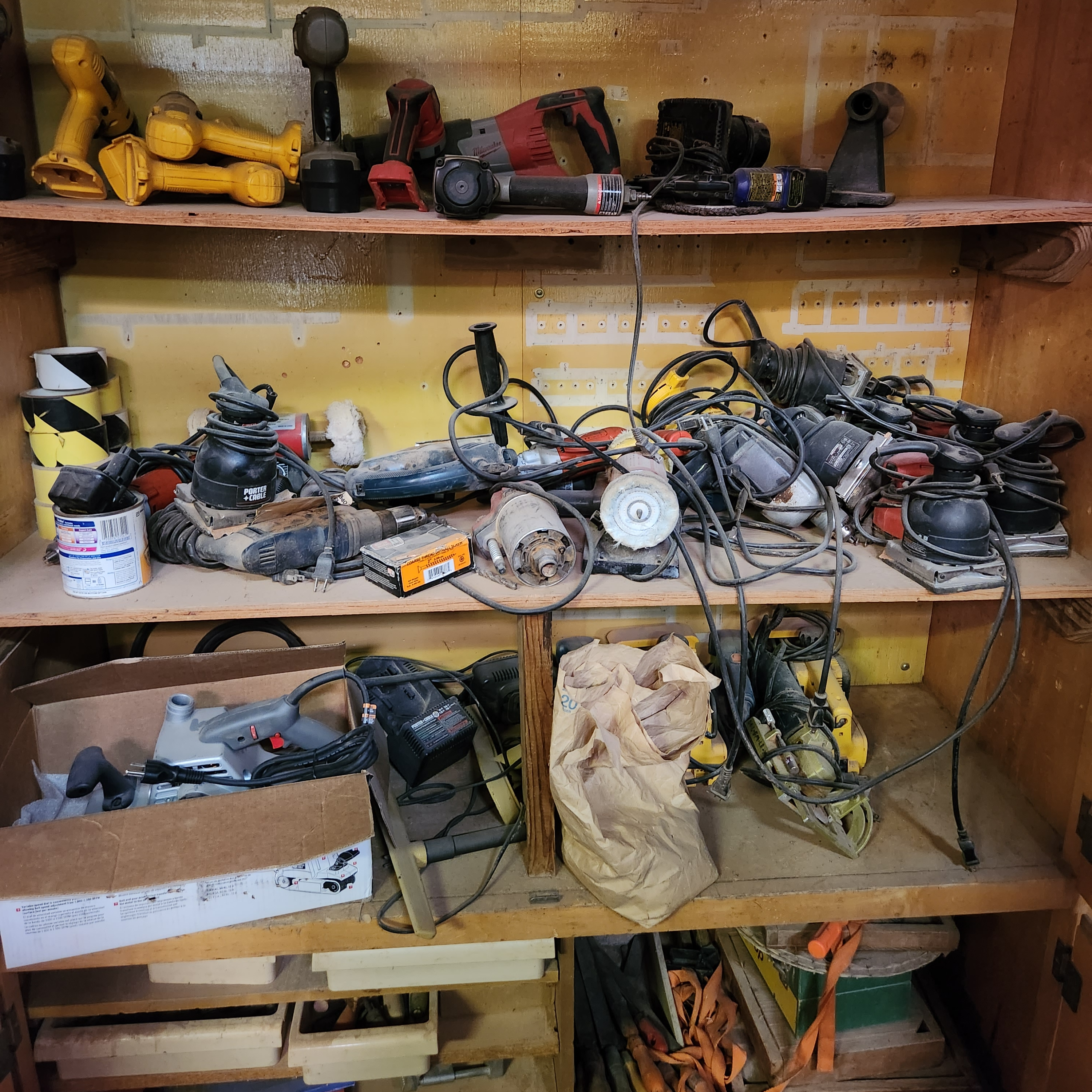 Miscilaneous hand and  power tools