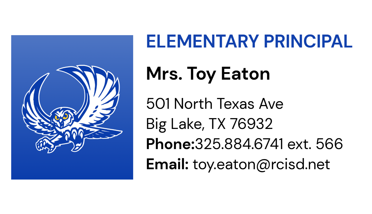 Mrs. Toy Eaton-Elementary Principal