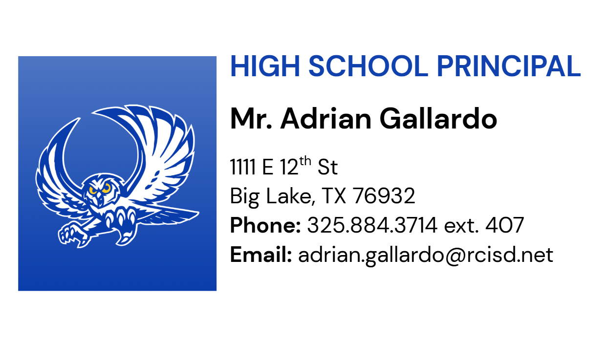 Mr. Adrian Gallargo - High School Principal