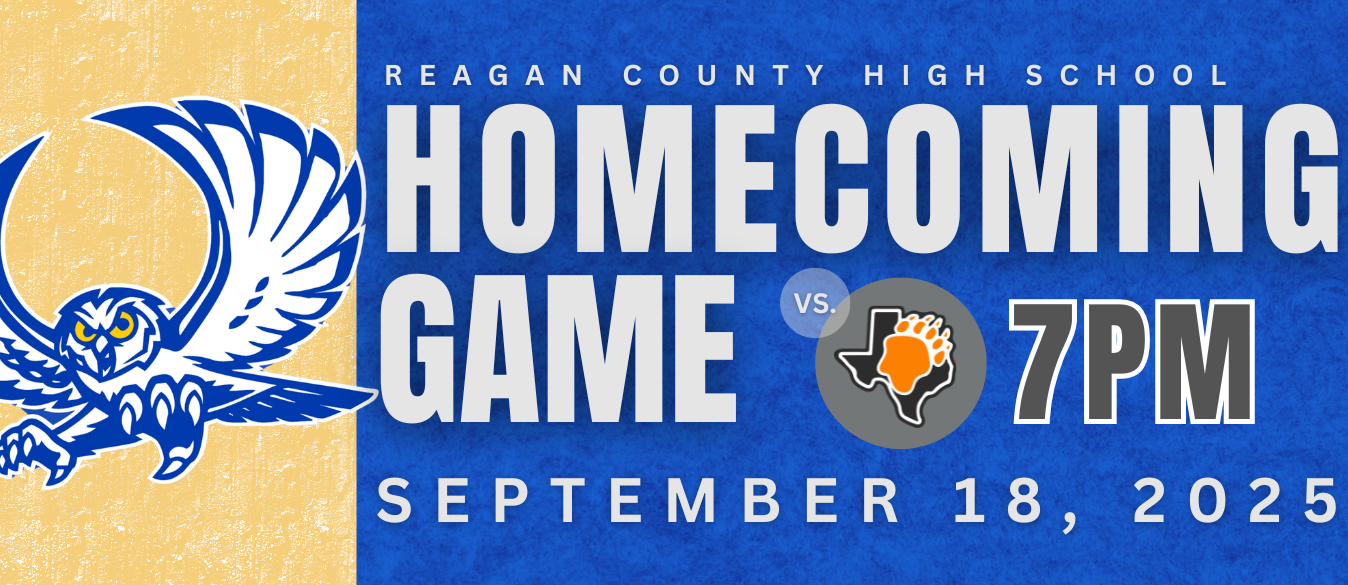 HOMECOMING FB GAME Sep 18th @ 7 PM