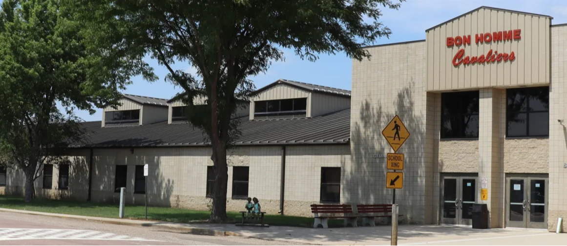 Outside of the High School building