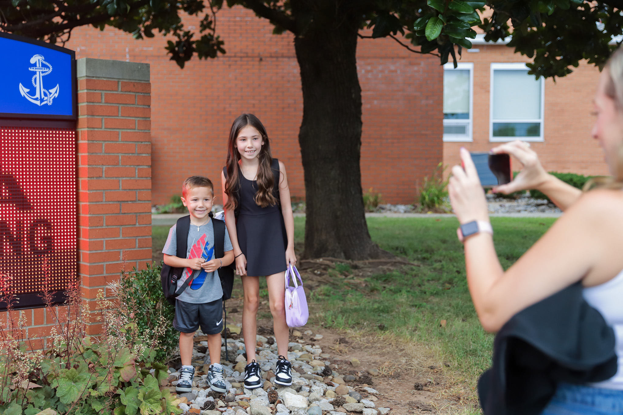 First Day at McNeill