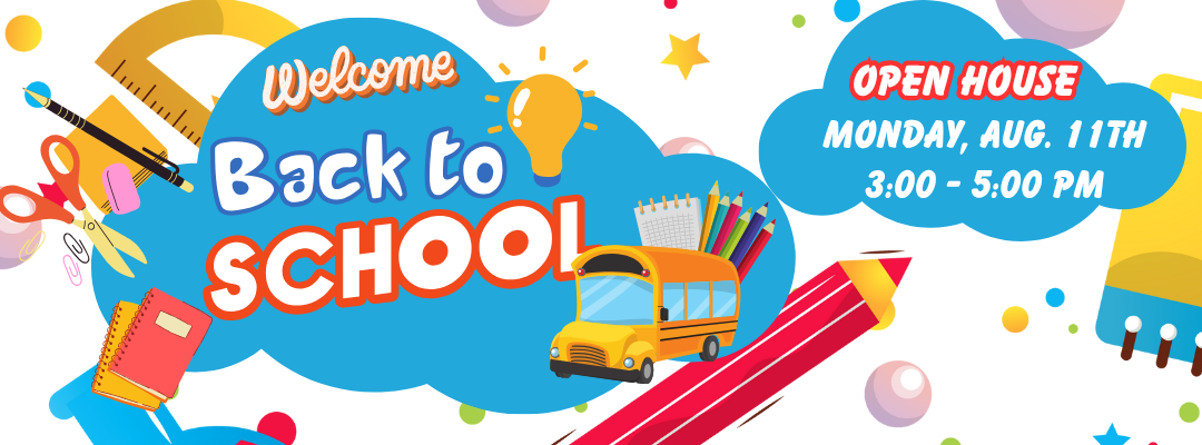 Back to school banner