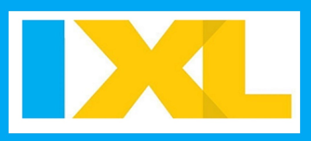 The IXL logo features the letters 'IXL' in bold yellow with a blue background, designed in a modern and geometric style.