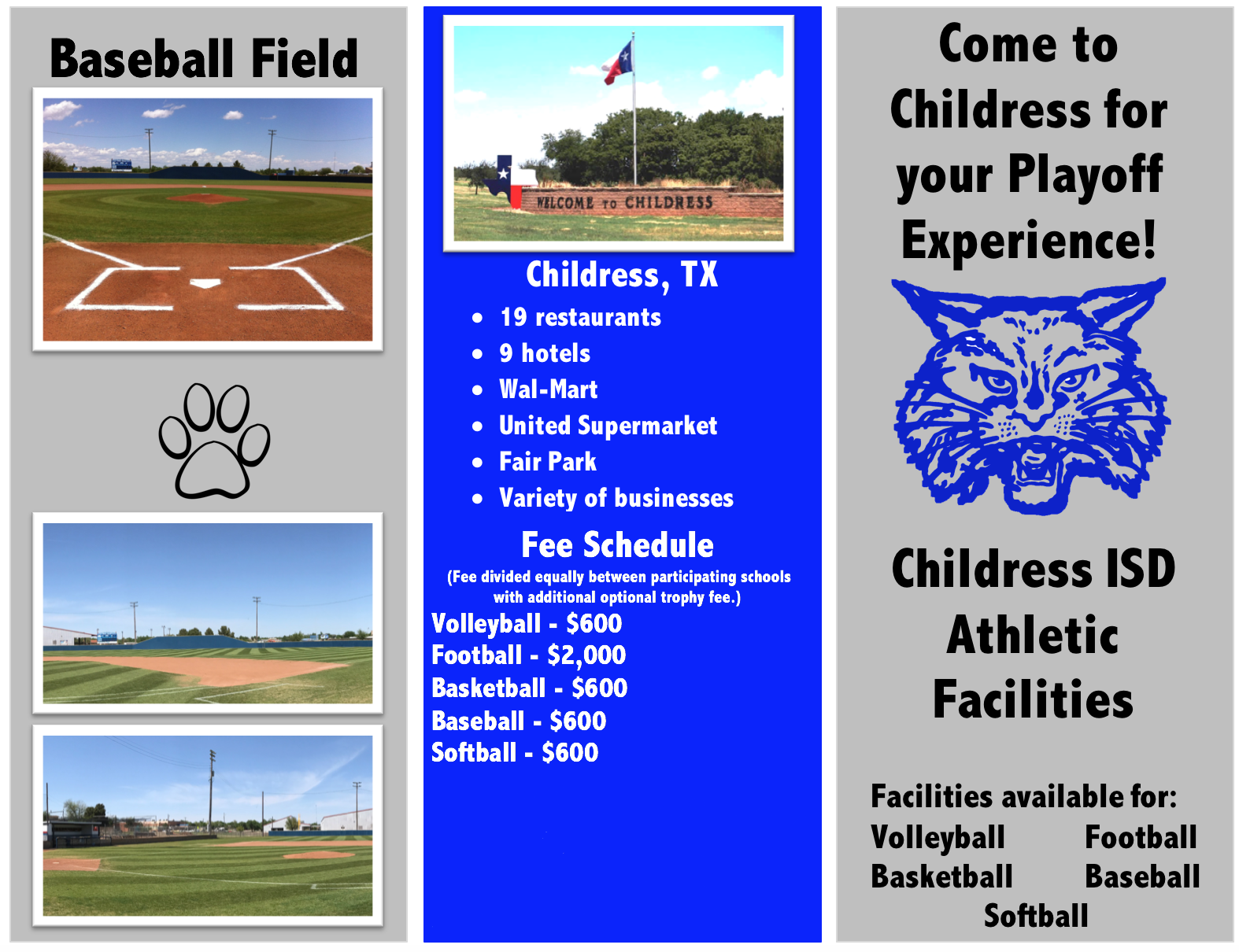 Athletic Facilities information