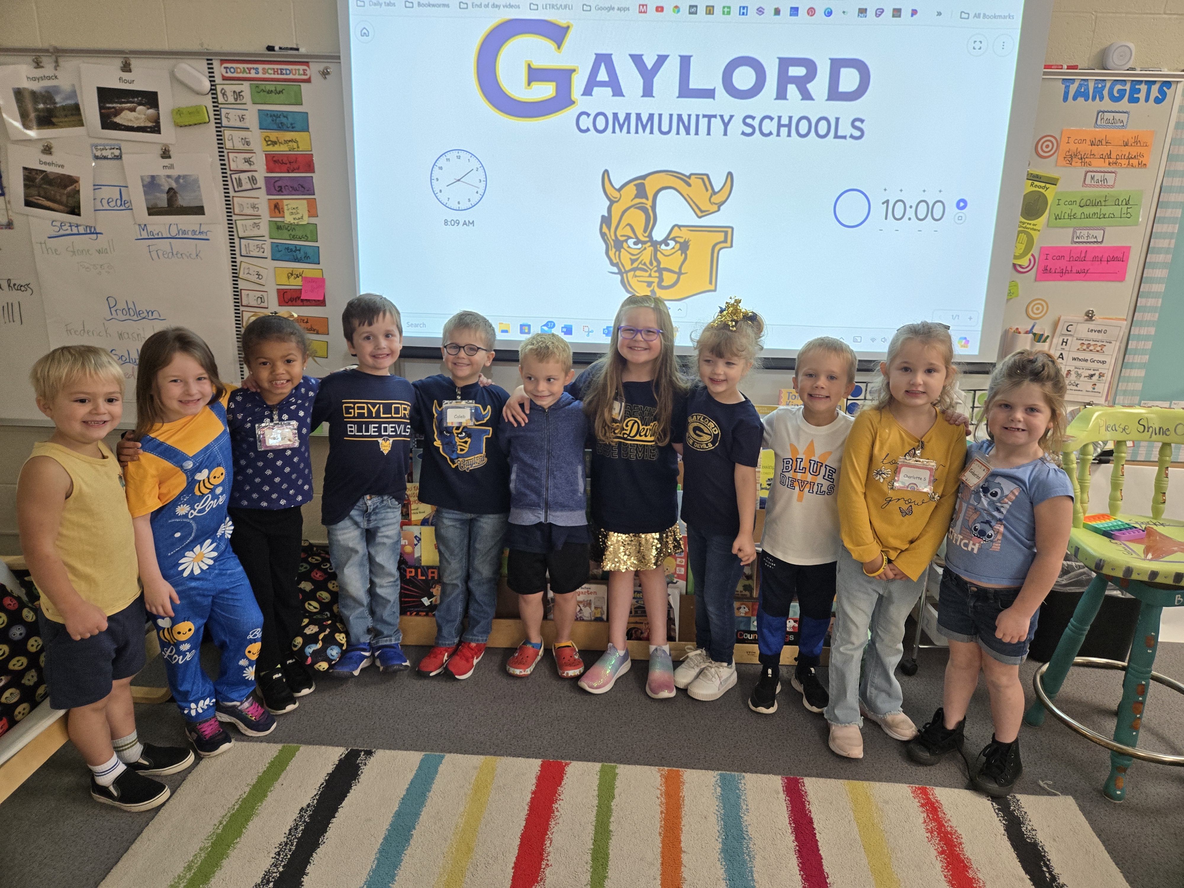 South Maple Elementary Students