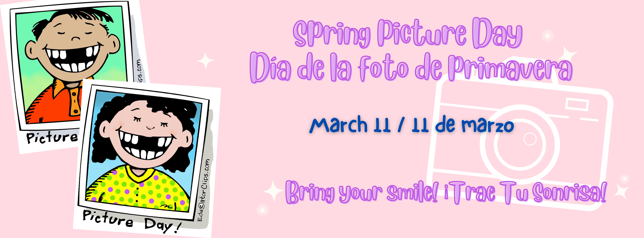 Picture Day-March 10th