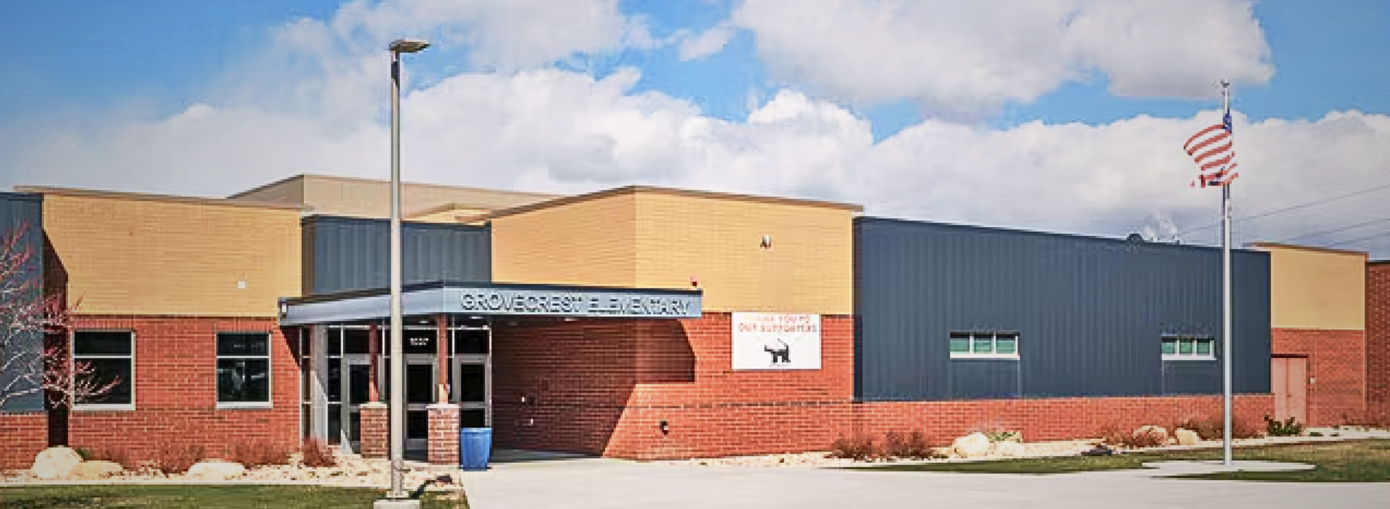 Front of School