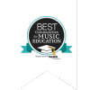 Best in Music Education badge