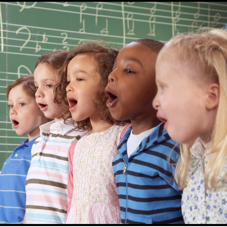 kids singing