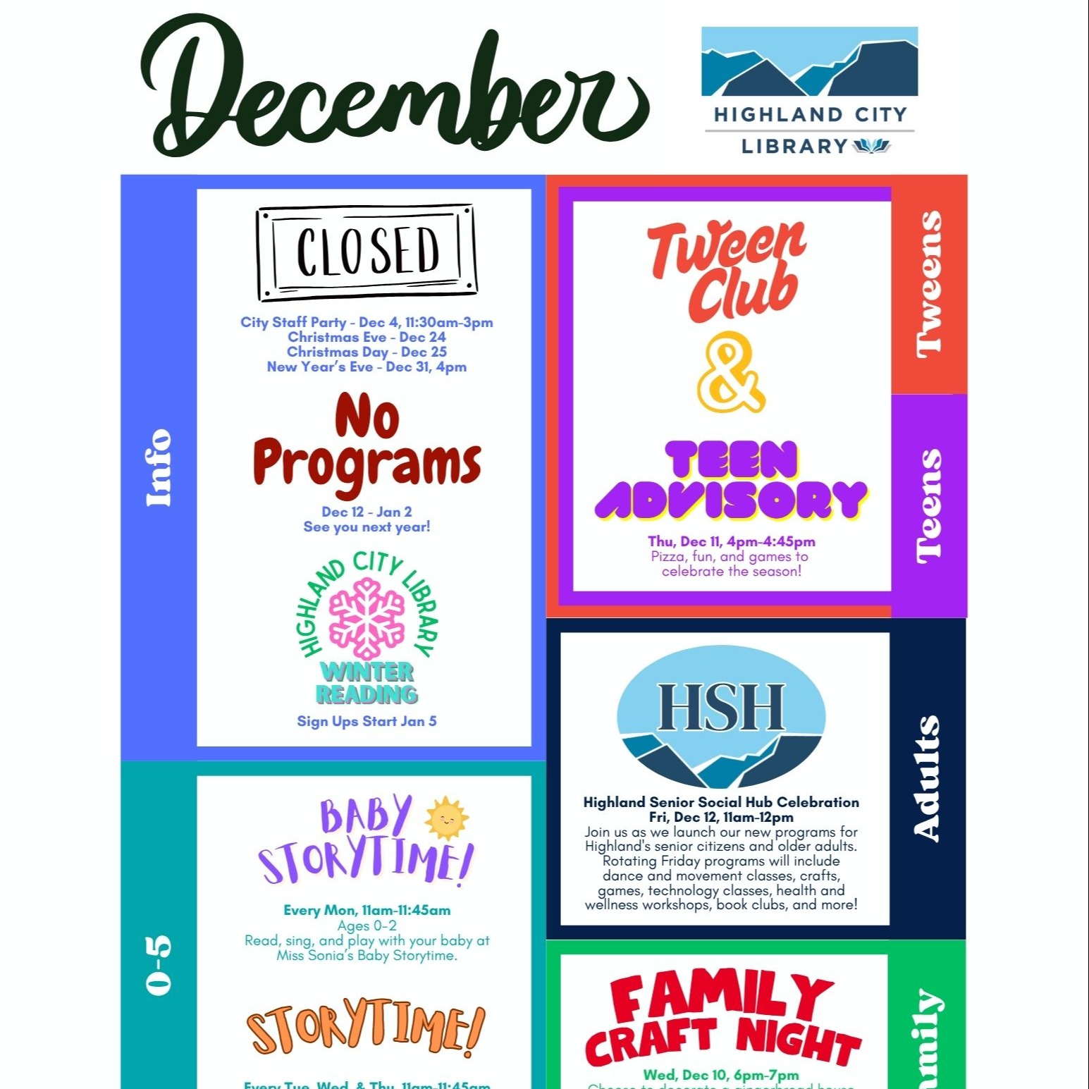 Highland City Library Newsletter