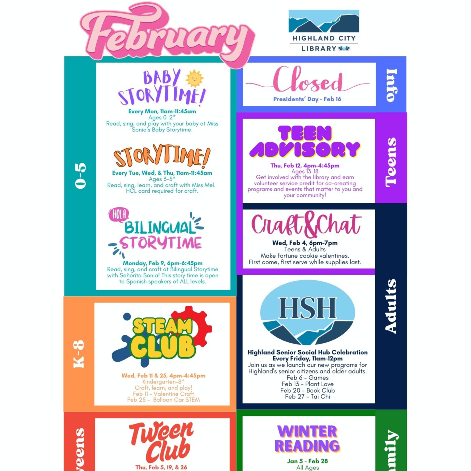 Highland City Library Newsletter